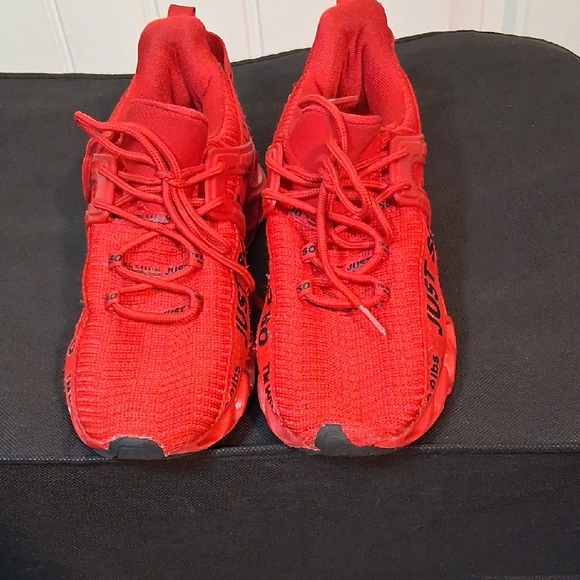Just SoSo Shoes - Red Athletic Shoes